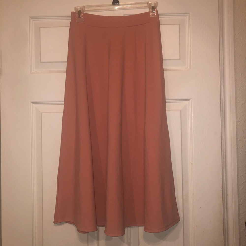 Boohoo Night Pink Skirt